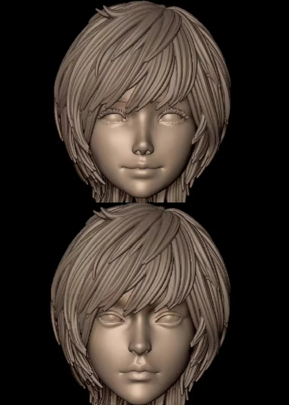 

【30days Made】1/12 Scale Female Soldier Action-adventure Game Lily Unpainted Head Sculpt For 6''Action Figure Model For Fans DIY