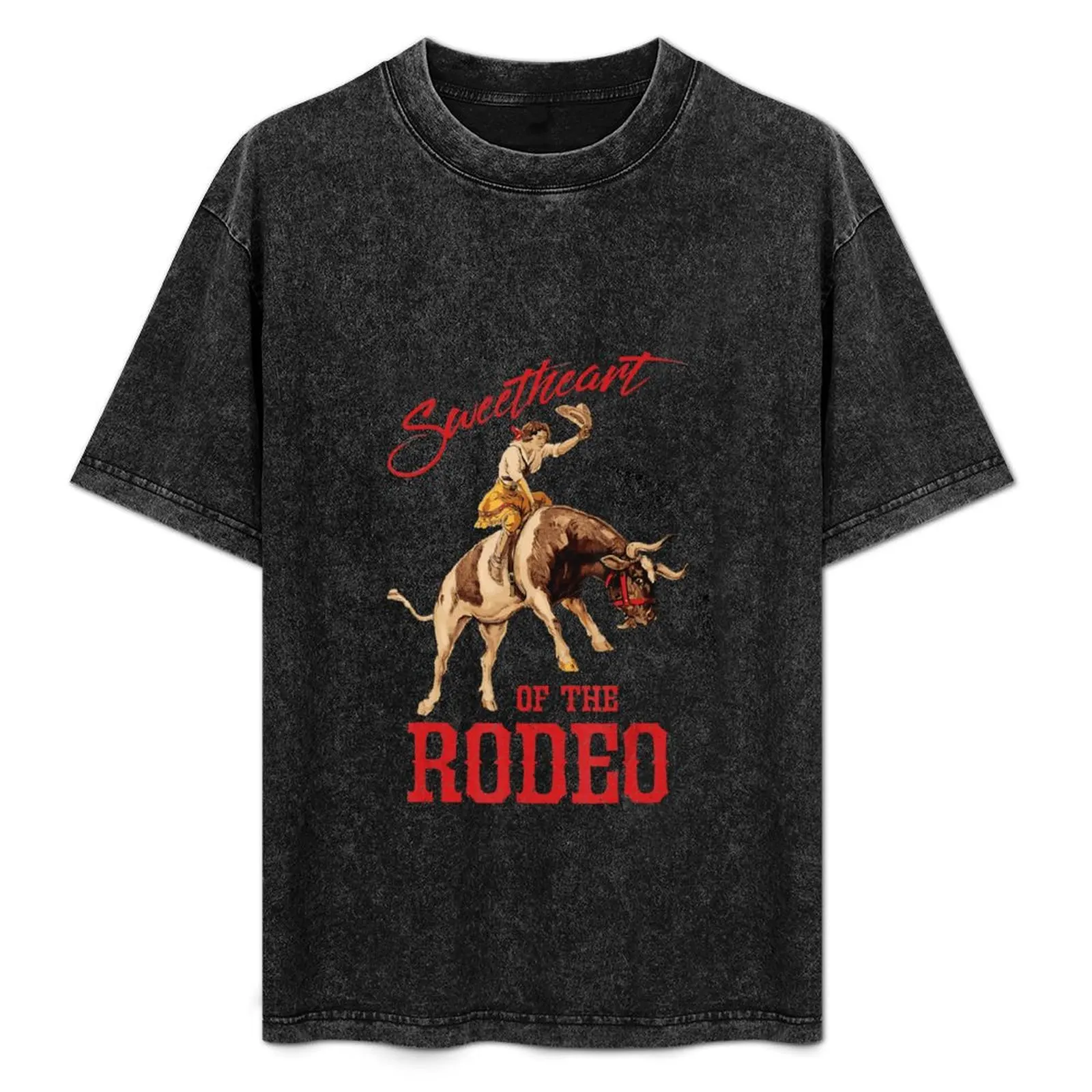 

Sweetheart Of The Rodeo Western Cowboy Cowgirl Vintage Cute T-Shirt rapper graphic tees plus size tops mens designer t shirt