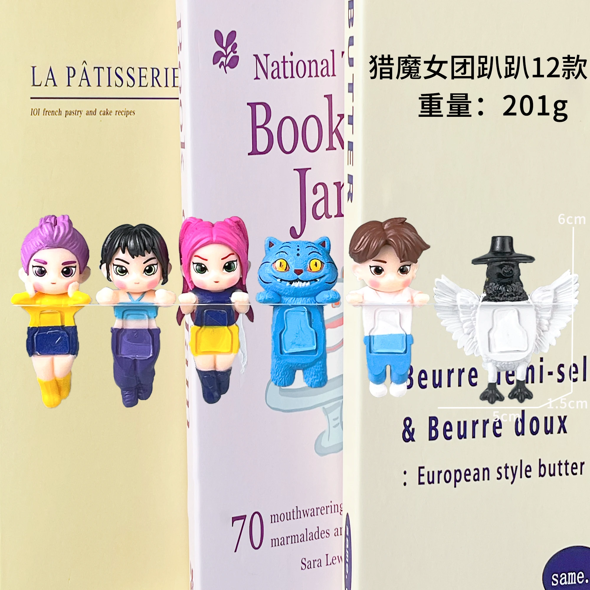 أنيمي Kpop شيطان الصيادين الشكل سلسلة صندوق أعمى بولي كلوريد الفينيل الكرتون لعبة مجسمة صغيرة دمية سطح المكتب ديكور الاطفال عيد الميلاد مفاجأة هدية