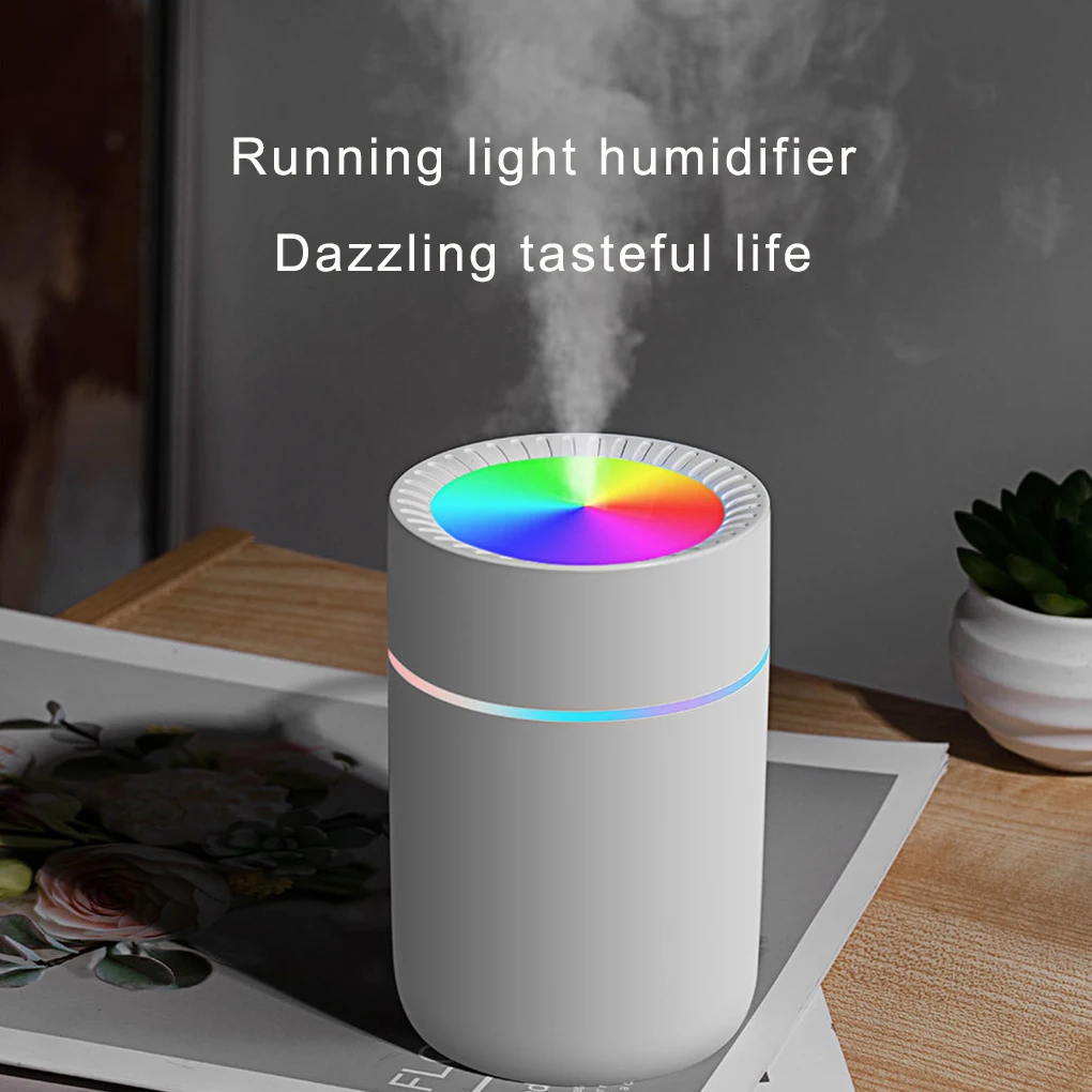 Mini Car Air Humidifier Portable Air Freshener With LED Night Light USB Power Oil Diffuser For Car Interior Accessories