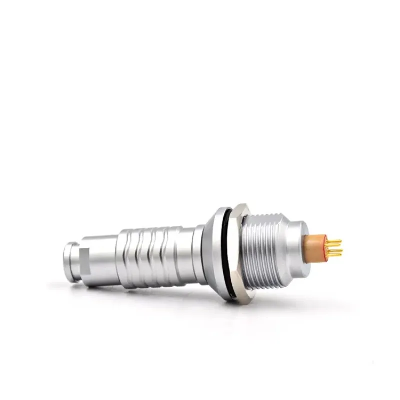 Metal Waterproof 1K  Aviation Head Plug Socket FGG PCB Circuit Connector for Stable Transmission of Medical Equipment Signals