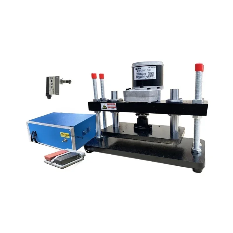 Electric Desktop Die Cutting Machine 260x150mm Flat Leather EVA PVC Tool 220V/110V - Precision Craftsmanship in a Compact Design