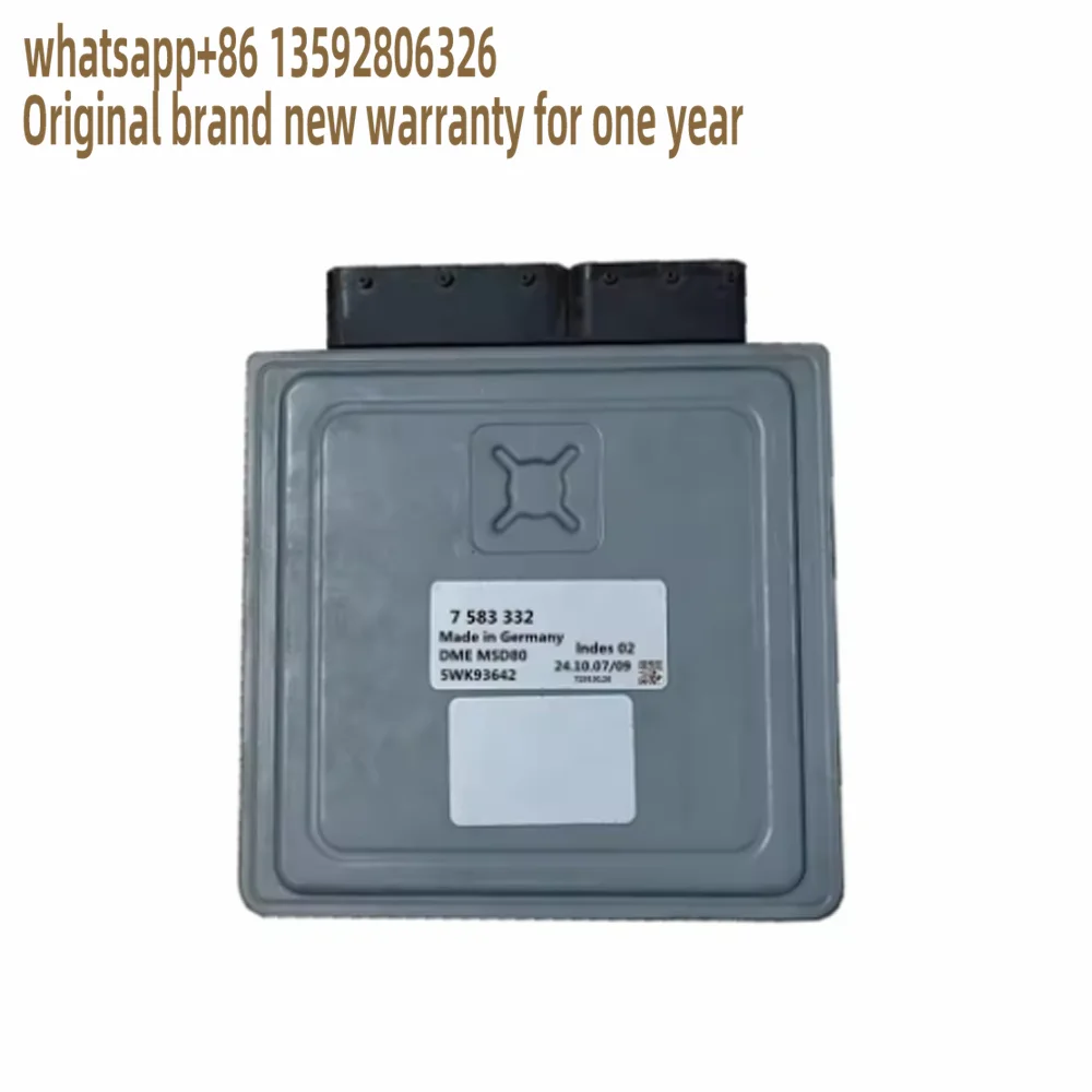 Tangpzp 7583332 5wk93642 Msd80 Motorsteuergerät ECU Ecm für 2007–2011 BMW E60 E90 N54 3,0 l