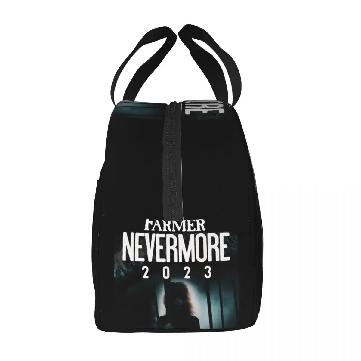 MYLENE FARMER NEVERMORE Lunch Bag Unisex Portable Cooler Thermal Insulated Lunch Box Picnic Storage Food Bento Box