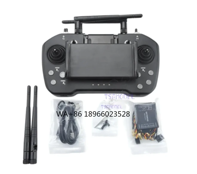 T12 12-Channel Remote Control   Accessories 4-in-1 with 20km Digital Map Transmission and Three-Body