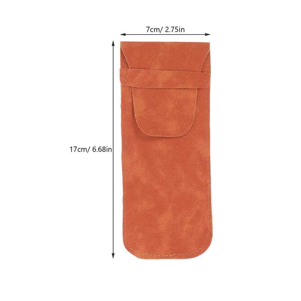 2 قطعة حقيبة النظارات الناعمة تصميم مدمج غطاء حماية عصري للرجال والنساء نظارات شمسية نظارات قراءة صغيرة