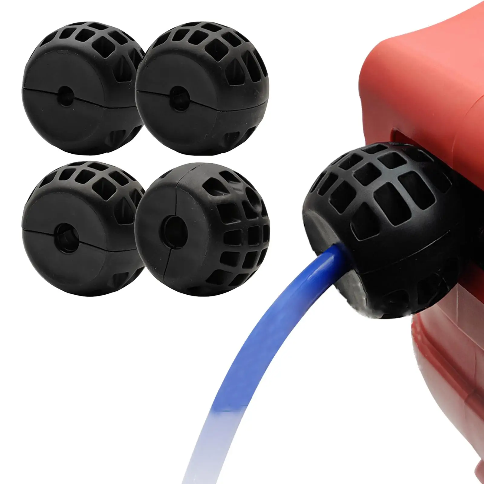 Winch Cable Hook Stopper Winch Rope Line Saver Quick Easy to Install Positioning Ball Air Pipe Stop Ball for UTV Supplies