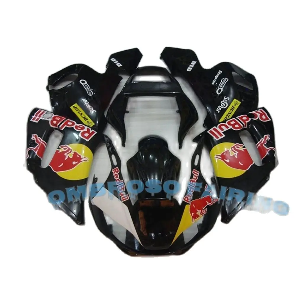 New ABS Motorcycle Fairings Kit Fit For YAMAHA YZF- R6 1998 1999 2000 2001 2002 98 99 00 01 02 Black with Stickers Bodywork Set