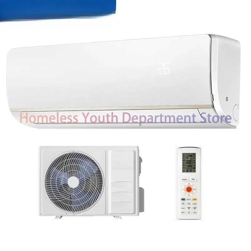 For Sky Worth Factory 12000 BTU 18000 24000 BTU Inverter Heating and Cooling Wall Mounted Split Air Conditioning