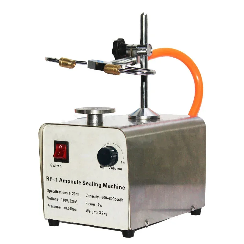 RF-1 Sealing Machine Ampoule Melting and Sealing Glass Drawing Machine Hydrogen-oxygen Flame Bottle Control Glass Tube