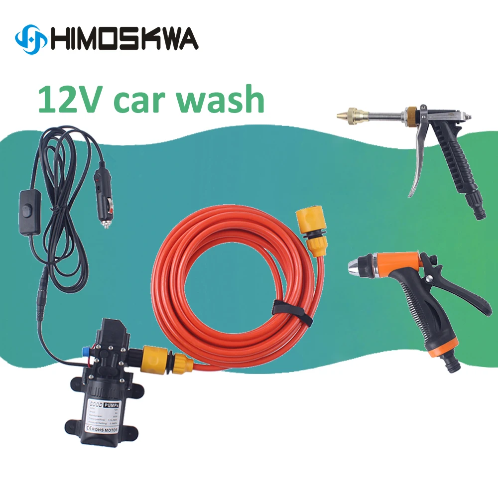 

12V Multifunctional high pressure water manual car washer water spray Cleaner Car Care Portable Machine Electric Cleaning