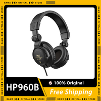 ISK HP960B Monitor Headphones Wired Dj Live Recording Monitor Headset Recording Studio Earphone Portable PC Gamer Accessories