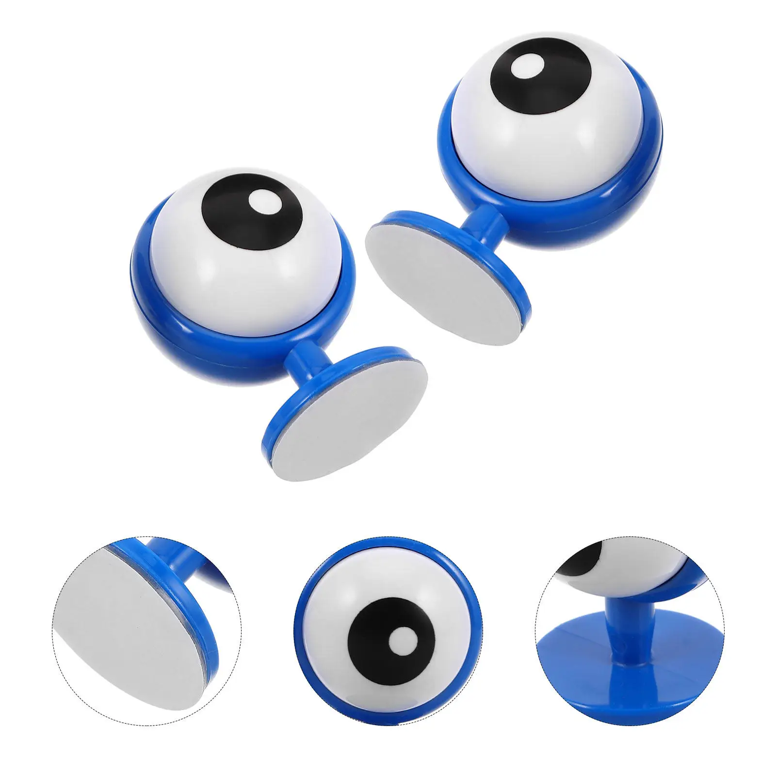 

1 Pair Blue Eye Electric Scooter Decoration Cute Accessory for Women Kids Snowboarding Skiing Unique Motorcycle