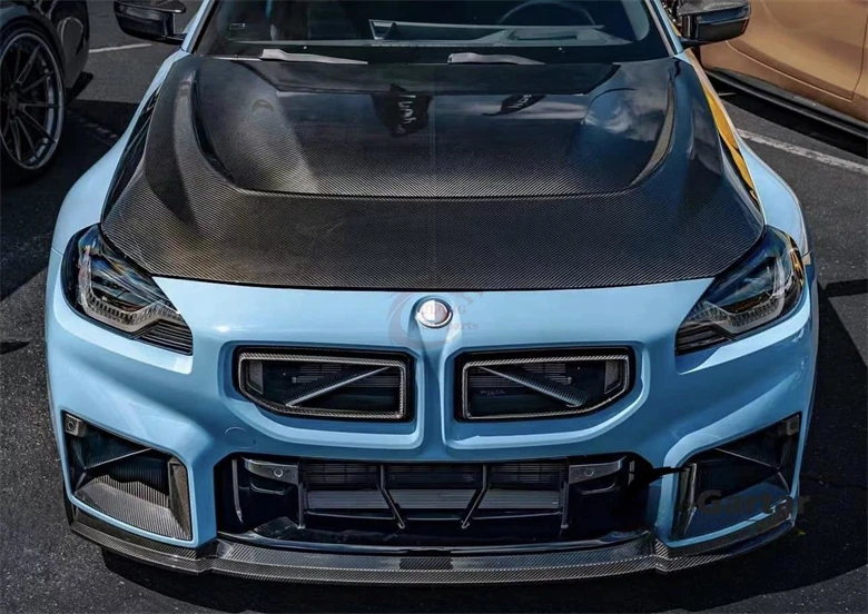 

For BMW M2 G87 G42 M240 Upgrade APN Style Carbon Fiber Hood Bonnet