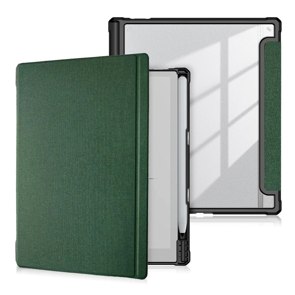 

Suitable for 2024 Onyx Boox Note X3 Pro 10.3 magnetic acrylic soft shell protective case leather cover