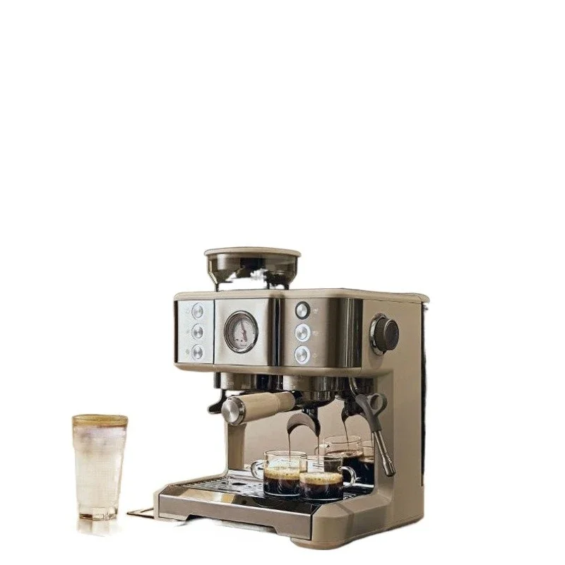 

Multifunctional Italian grinding integrated coffee machine steam home