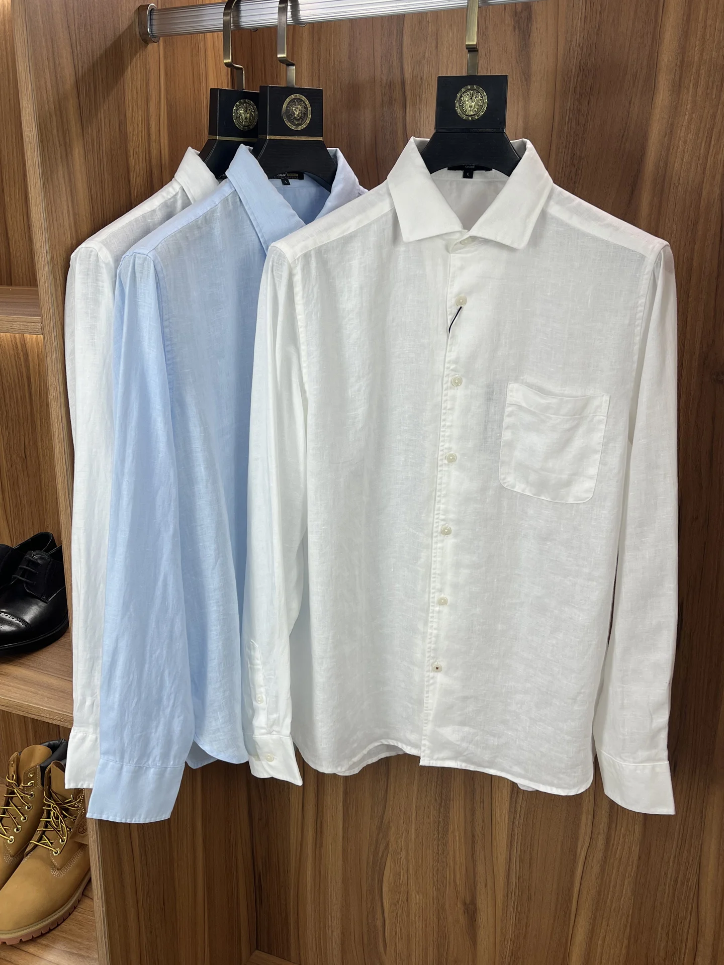 

Casual Linen irt Thin Breathable Long Sve Men's Busin Faion Urban Sle Spring Summer Lightweight Classic Look