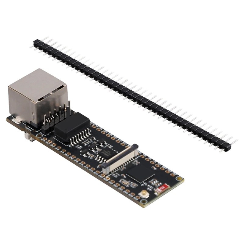 Плата разработки Ethernet ESP32-S3 Плата разработки Ethernet Cam ETH с поддержкой связи Wi-Fi, Bluetooth и Ethernet для