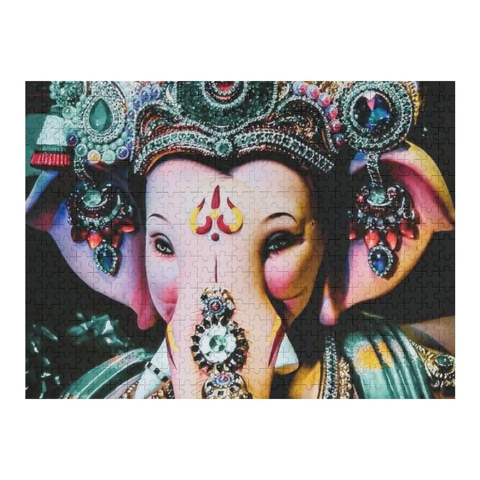 

Пазл Ганеша Цзи на заказ, деревянное имя, пазл для детей, лес для взрослых, пазл