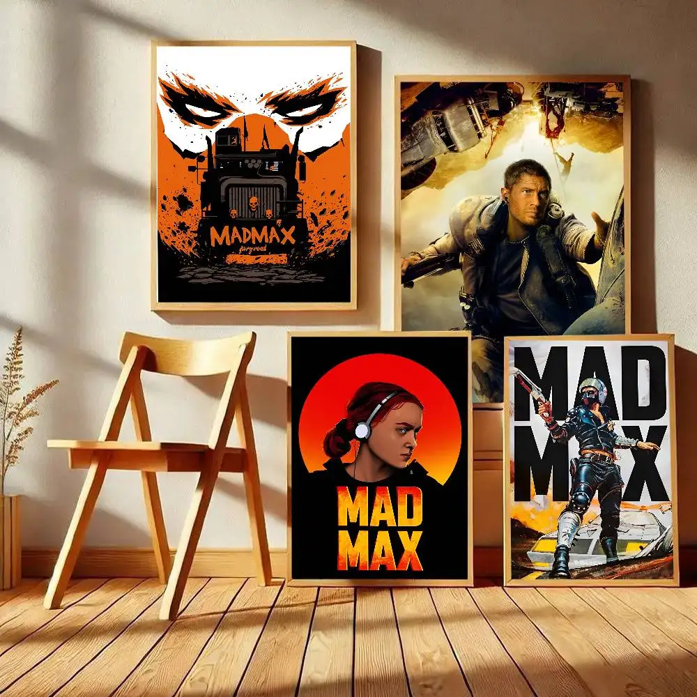1pc Mad Max Poster Sticker Print Waterproof Wall Art For Living Room Bedroom Home Decor view 3