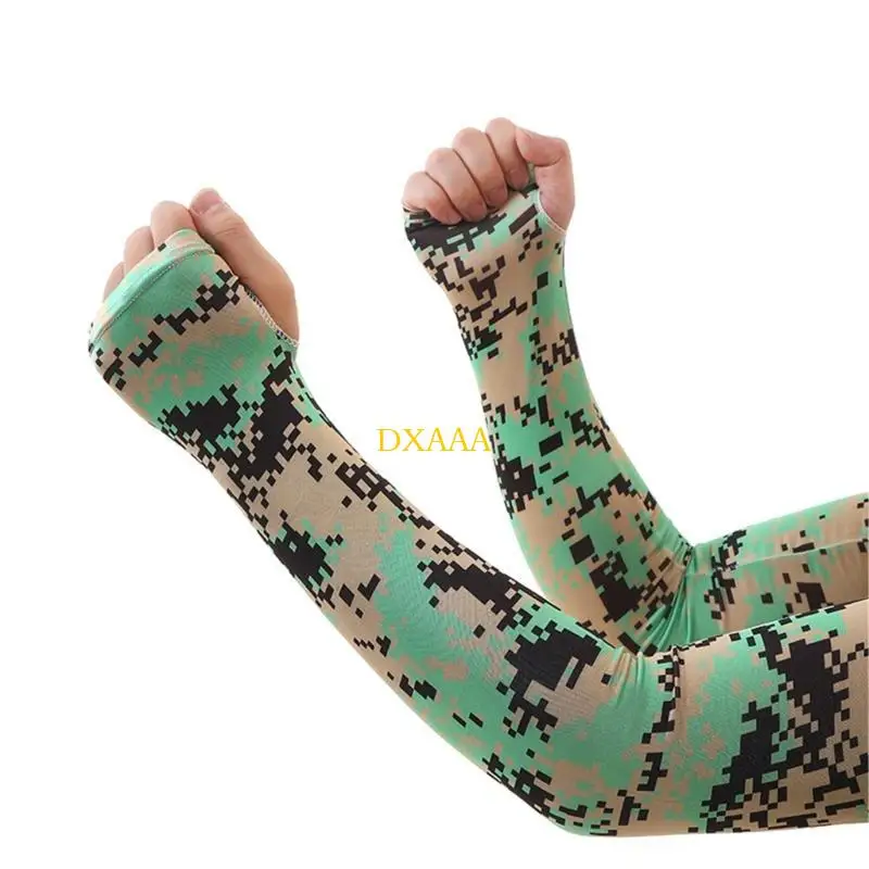 

Охлаждающие рукава DXAA для рук, солнцезащитные чехлы для рук для любителей спорта на открытом воздухе, спортивные аксессуары на