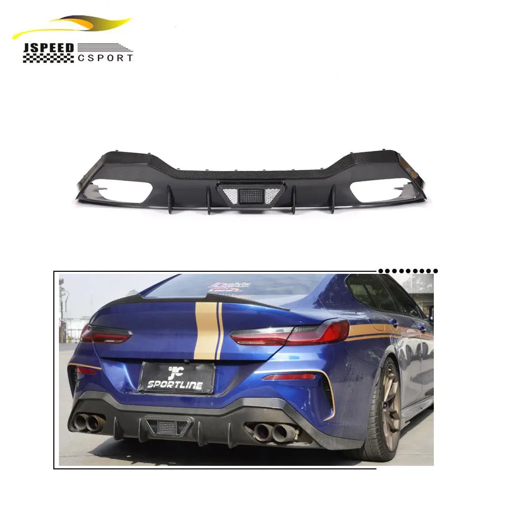

Suitable for Carbon fiber rear diffuser Suitable for BMW 8 Series M-SPORT 4D 2018-2020