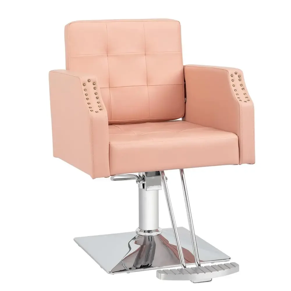 PVC Leather Multi-Function Barber Chair Salon Equipment Hydraulic Adjustable Beauty Hair Chair Tattoo Stool Maintenance Friendly