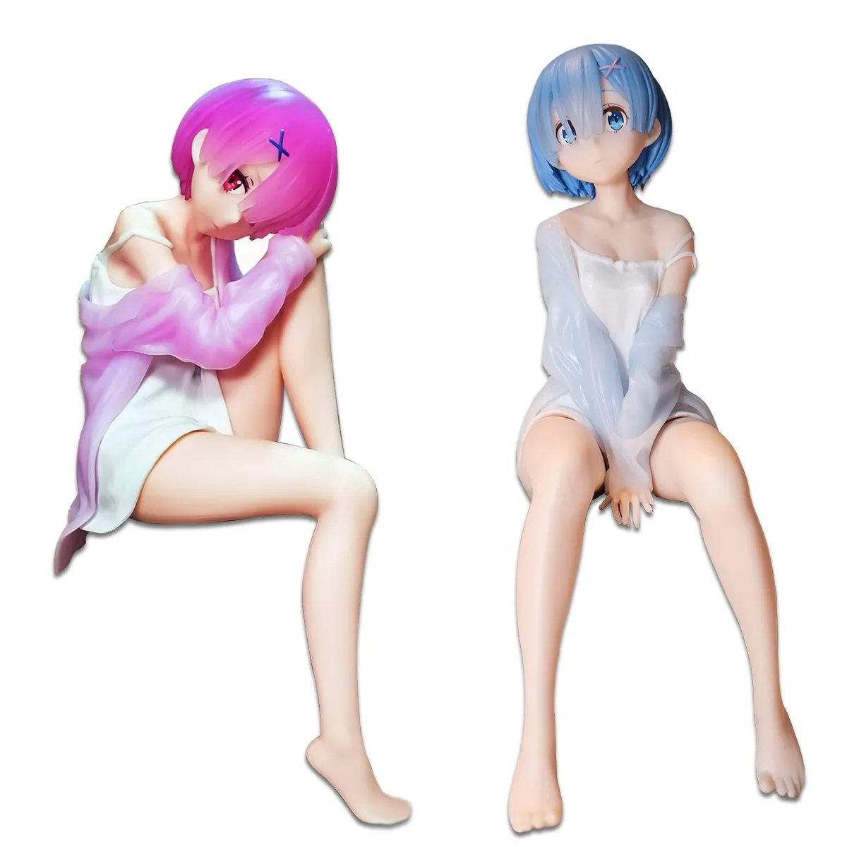 14CM Rem Figure Ram Re: Life In A Different World From Zero Instant Noodle Pressure Action Figures Model Doll Collection Toy