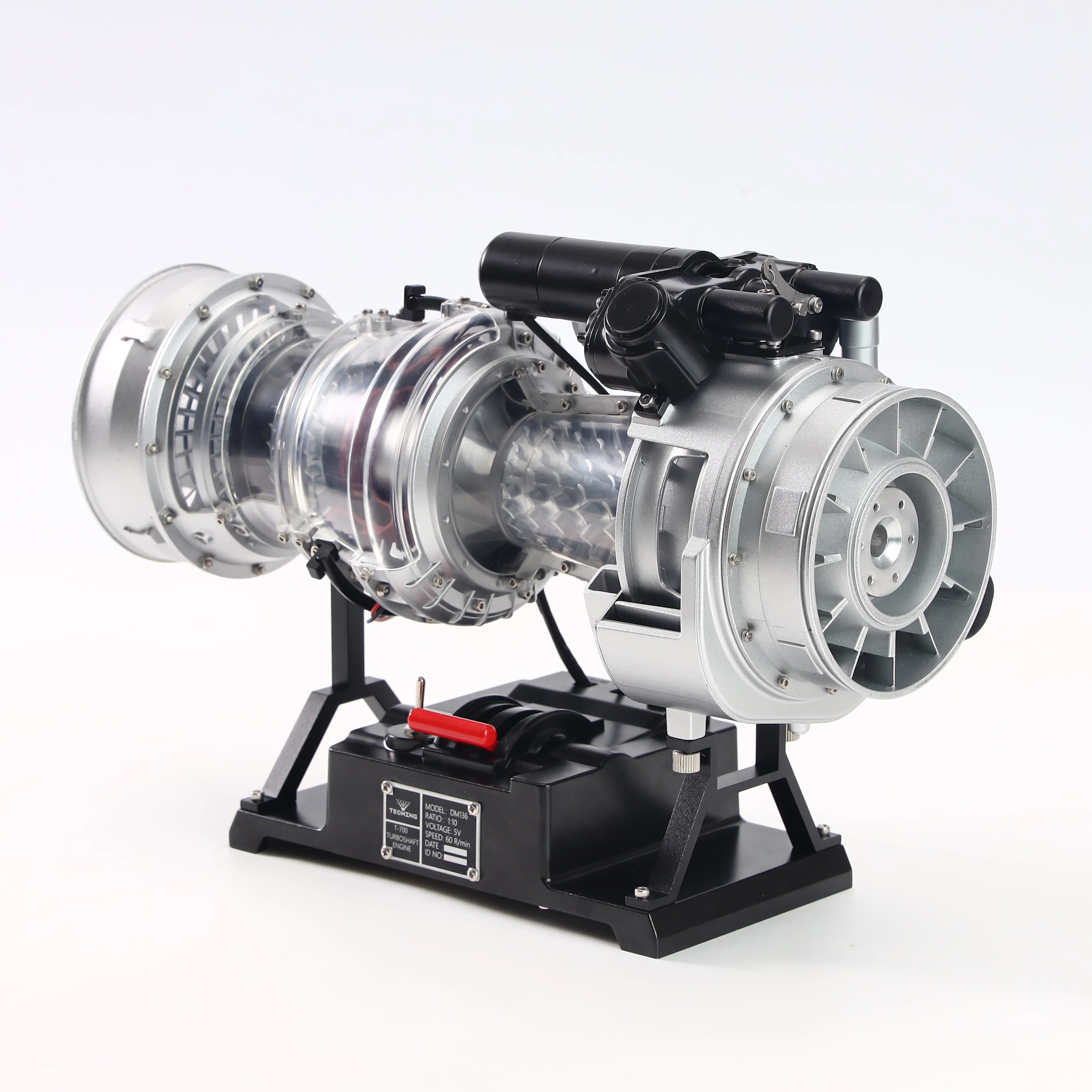 Saturn Culture T-700 simulation Aircraft engine turboshaft engine motor drive All metal detachable assembly ornament toy gift Rc