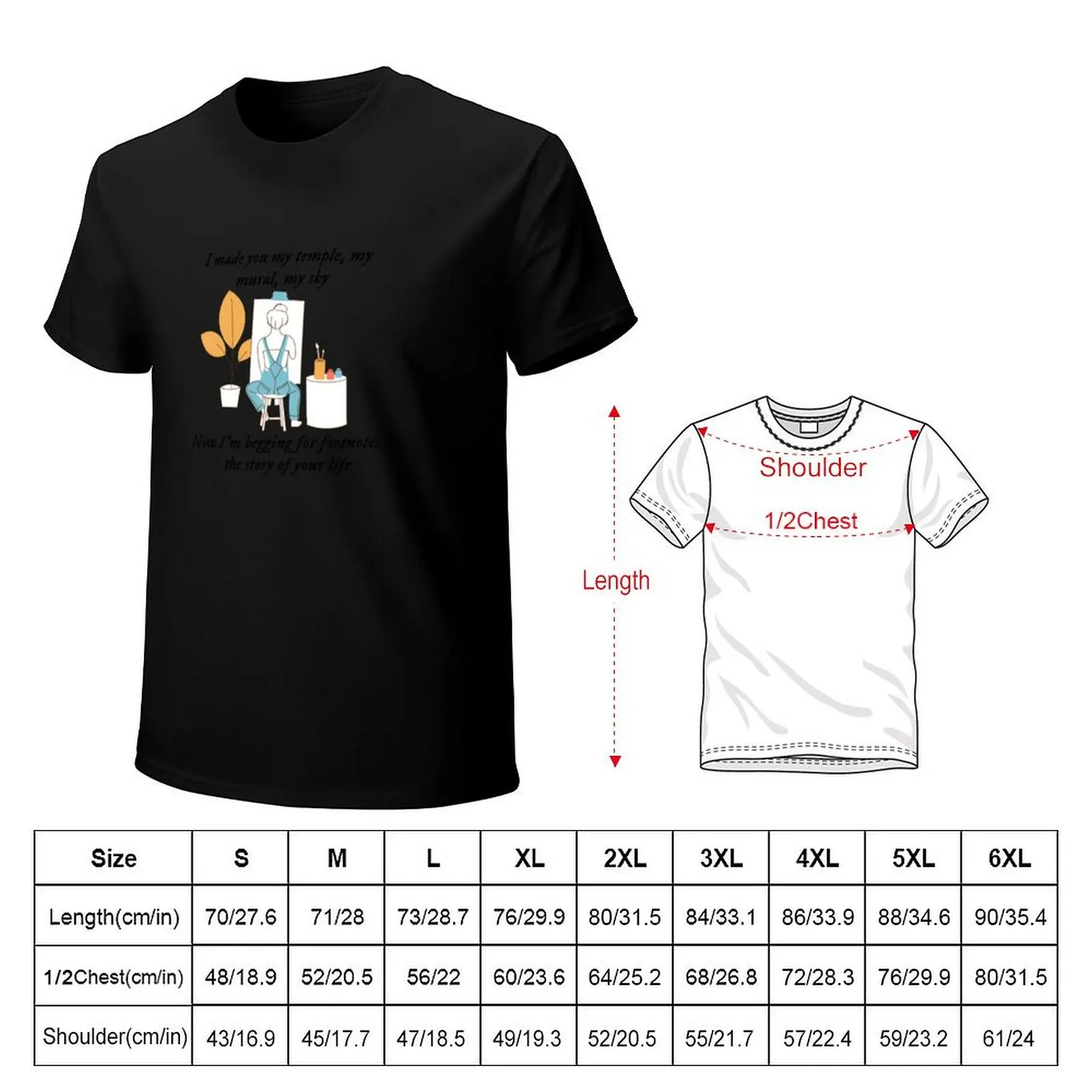 evermore folkore tolerate it T-Shirt Classic Crew Neck Cotton T-Shirt