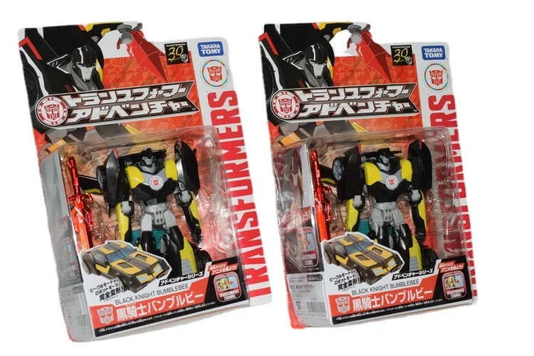 Original TAKARA TOMY Transformers Toys TAV EX Black Knight Bumblebee Transformers Masterpiece Toys for Children