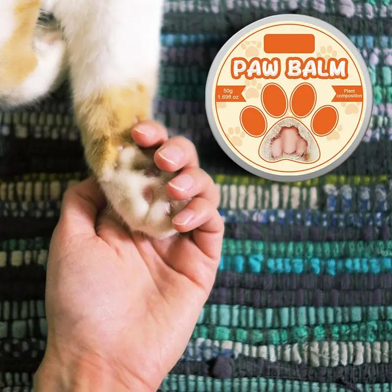 Paw Balm For Dogs Pet Moisturizing Cream Protector For Noses Paws Cats Dogs Paw Lick Safe Moisturizer Natural Harmless For Most