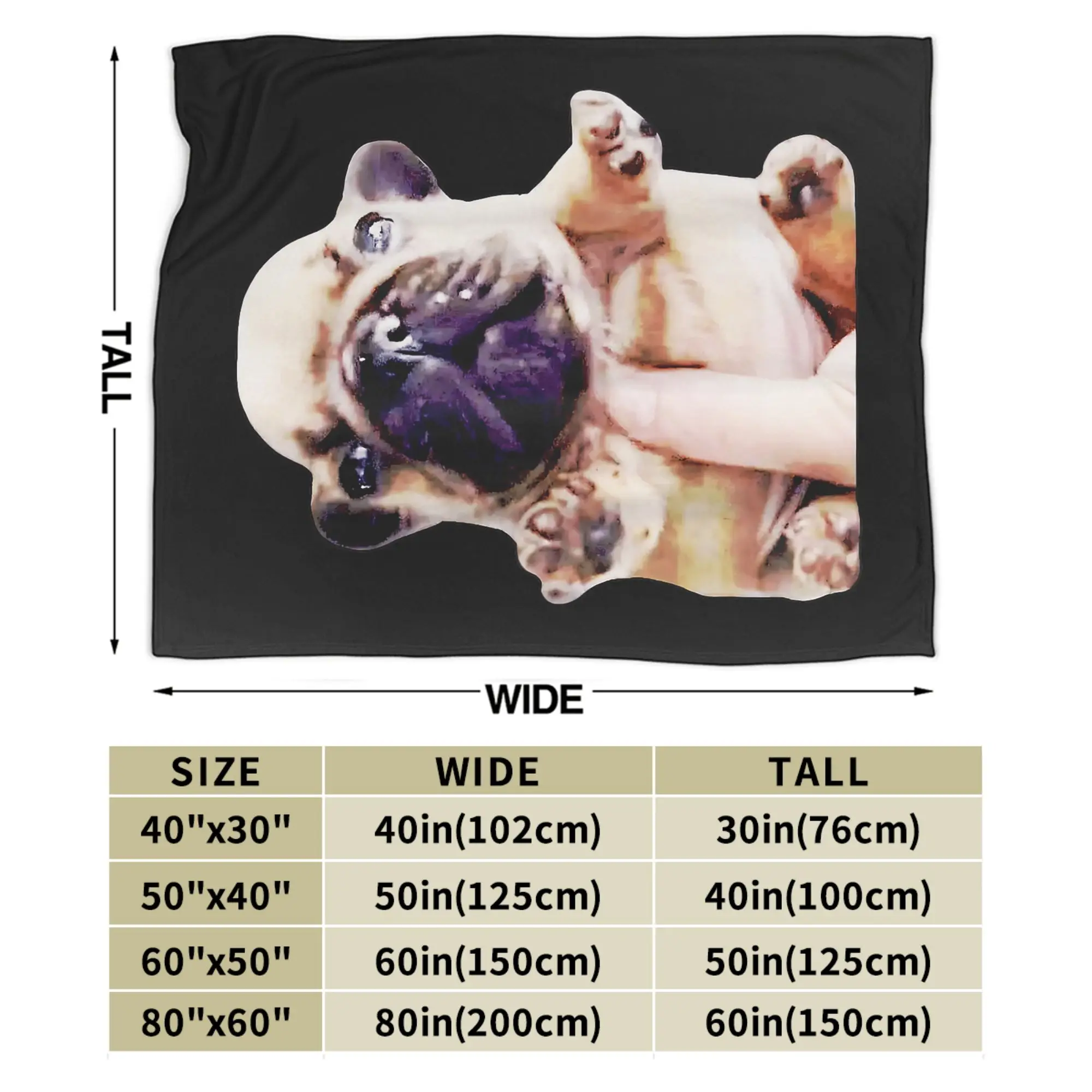 Pibble Meme مضحك الكلب الدماغ غسل بلدي البطن ميمي الفانيلا بطانية لينة الدافئة رمي بطانية للمنزل ديكور المفرش غطاء السرير #6