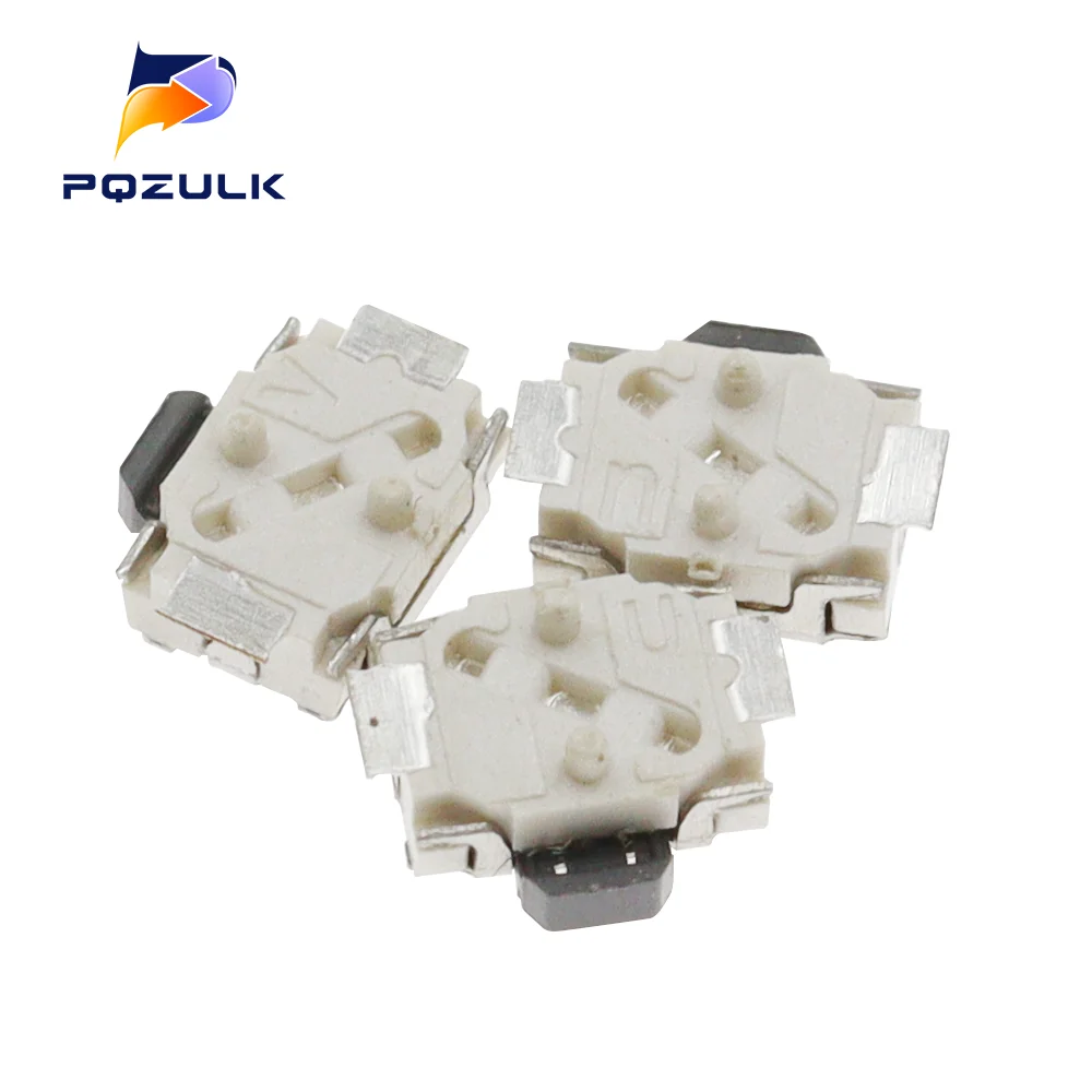 50PCS 3X4X1.4MM Waterproof Tact Switch Side Press 2Pin 3*4mm Micro SwitchSMD/SMT Vertical With Column With Fixed