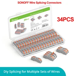 Sonoff 34 Stks/set Verbindingsdraad Connectoren