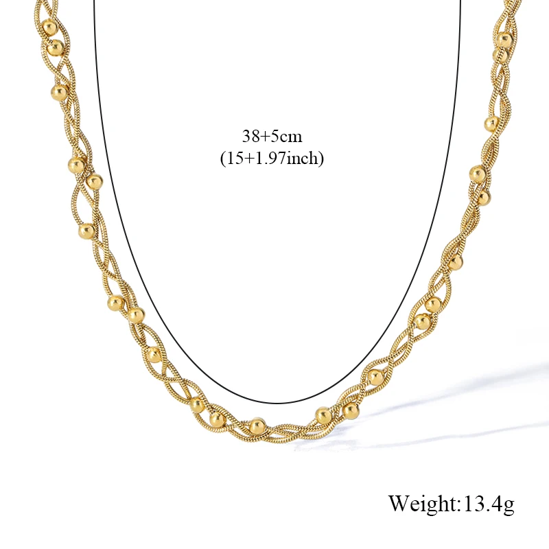 GANPUP 316l Edelstahl Schlangenkopf Zirkon Kette Halskette Mode Trendy Textur Schmuck Party Geschenk Wasserdichte Halskette – Detail 7