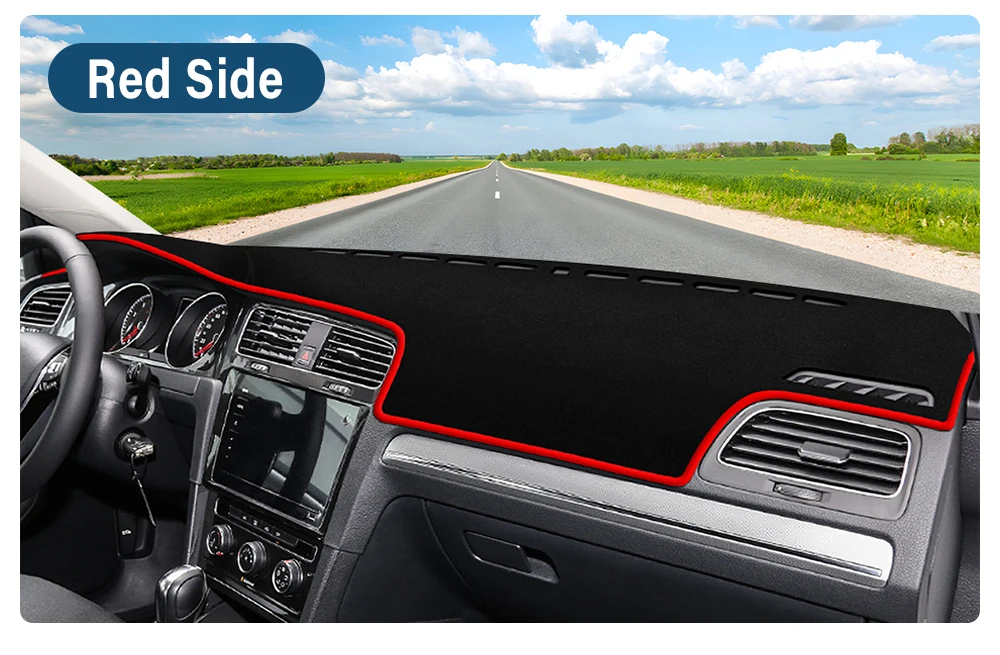 Auto Dashboard Nicht-slip Abdeckung Sonnenschutz Pad Schutz Zubehör Für Volkswagen VW Golf7 MK7 2013 2014 2015 2016 2017 2018 2019 – Detail 10