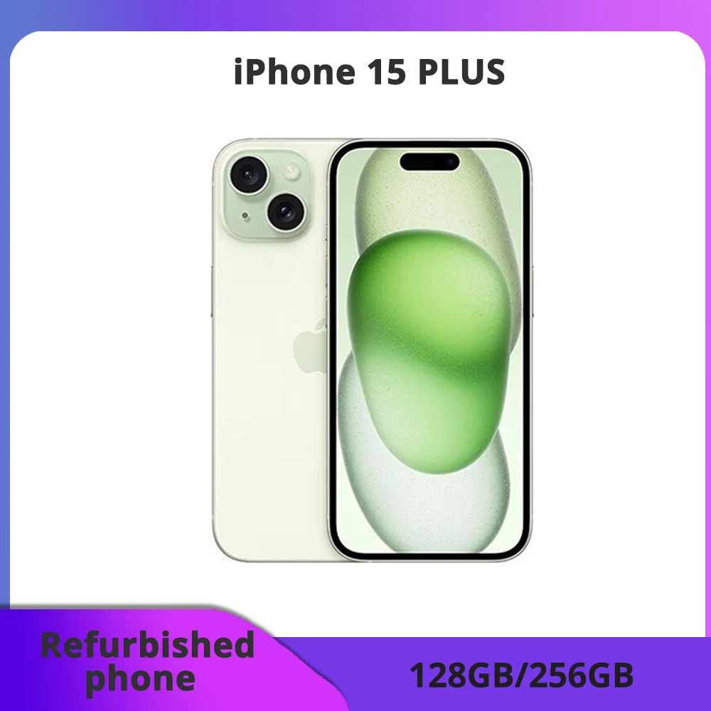 Refurbished phone iPhone 15 Plus 128/256GB ROM 6GB RAM 6.7