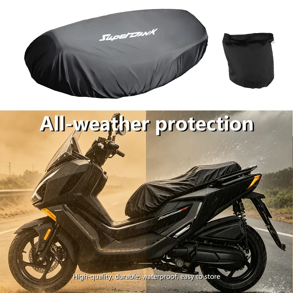 All Weather Rain Cover for Kymco Super Dink GT 350 Classic Series 125i/200i/300i Waterproof UV Protection Outdoor Scooter Cover