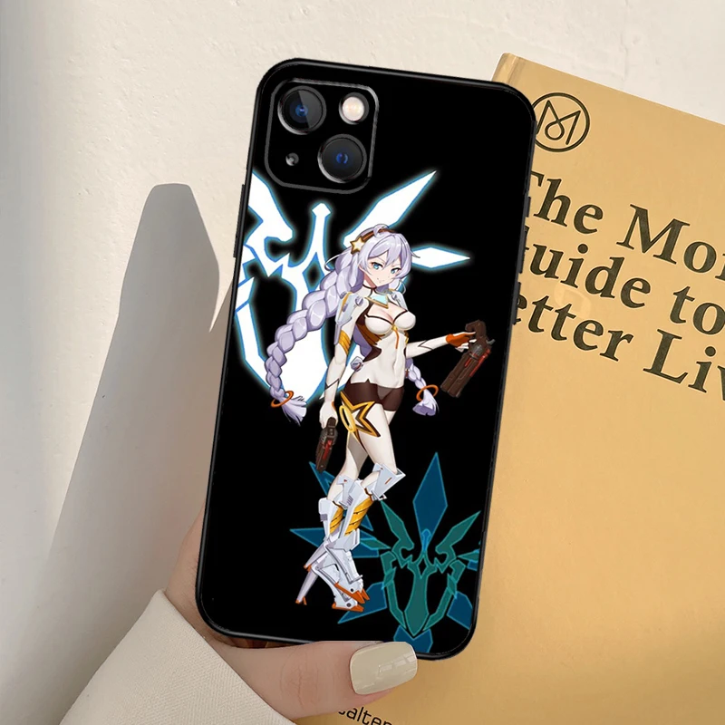 حافظة هاتف Honkai Impact 3rd لهاتف iPhone 17 Pro Max 17 Air 17 Pro غطاء ممتص للصدمات ناعم