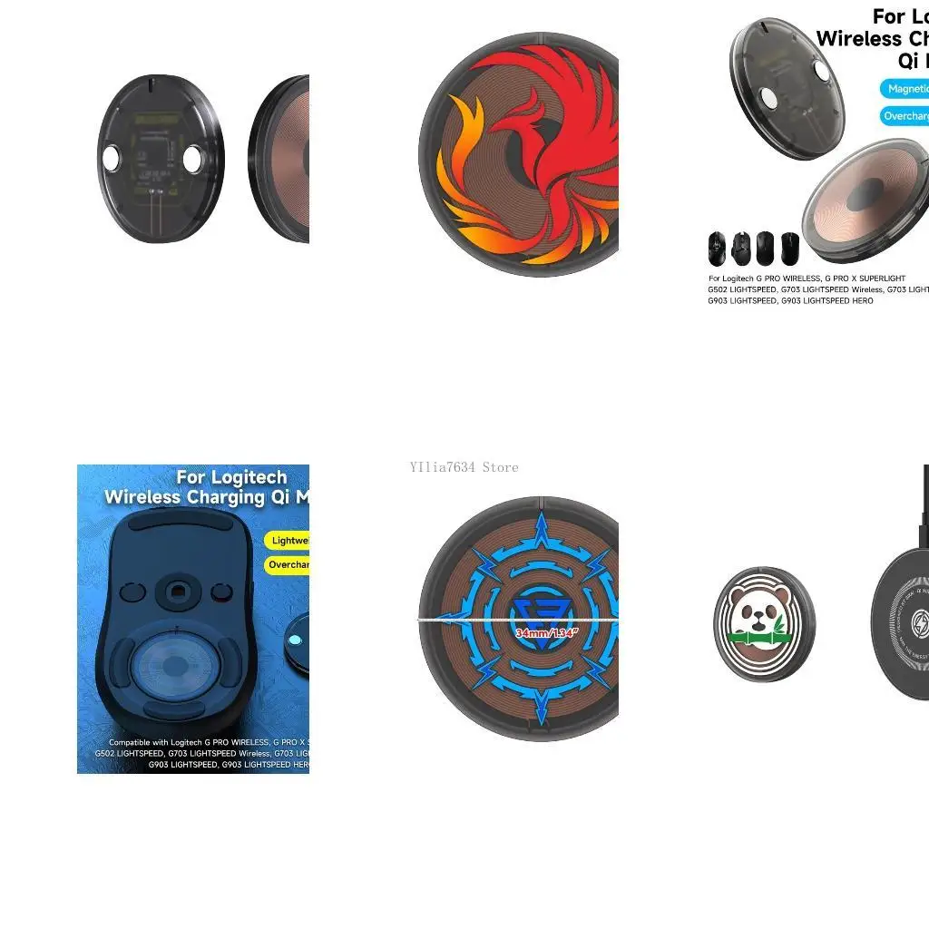 

Аксессуары для зарядного устройства для беспроводной мыши Модуль зарядки магнитной мыши — Base Coin