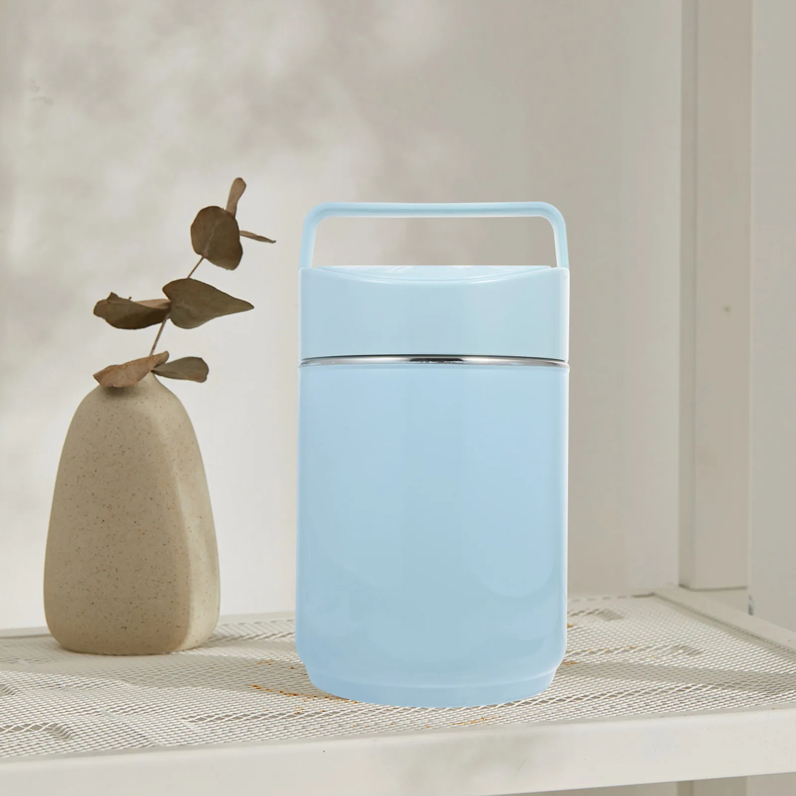 

Stainless Steel Insulation Bucket Lunchbox Thermal Soup Containers Adult Food Box Vac Pot Travel School Office