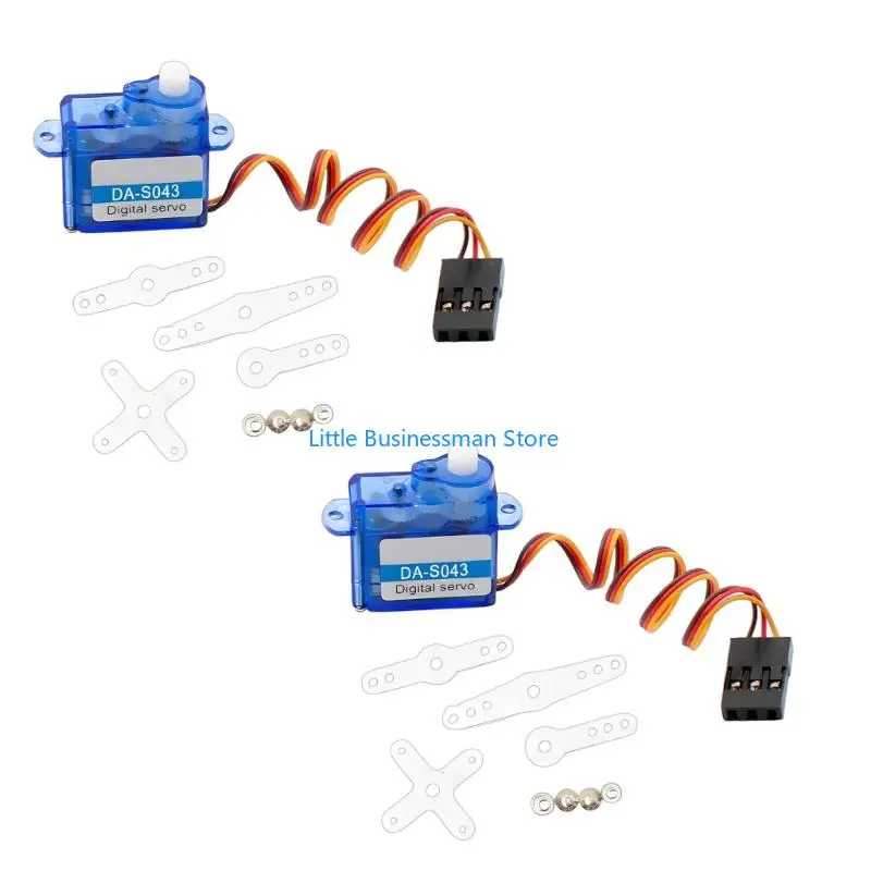 Servomotor mit 0,8 kg Drehmoment für ferngesteuerte Autos und Hubschrauber M76A – Detail 3