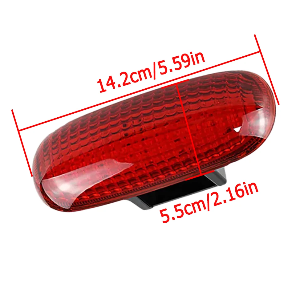 Car LED 3rd Third Brake Light High Mounted Red/Smoke Lens 12V Fit for Nissan Interstar [X70] 01/2004-01/2007 8200209522 4408479