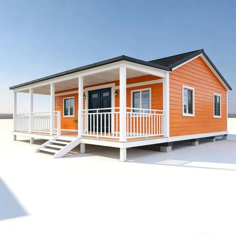 Expandable Modular Tiny House Prefab Residential Home for Backyard Guest Accommodation Farm Use