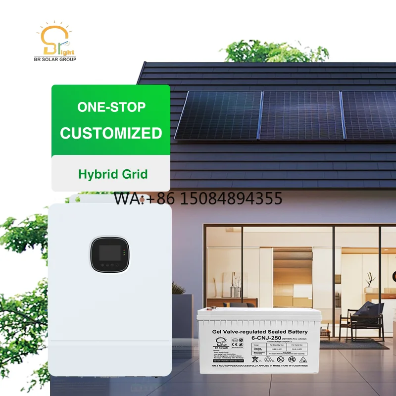 SOLAR 5kW Hybrid Grid Solar System Complete Kit 10kw Home Energy Storage with Solar Battery