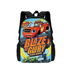 Blaze and the Monster Machines Backpack Children Toddler Kindergarten Bookbags Kawaii Boys Girls Kids Cartoon School Bags