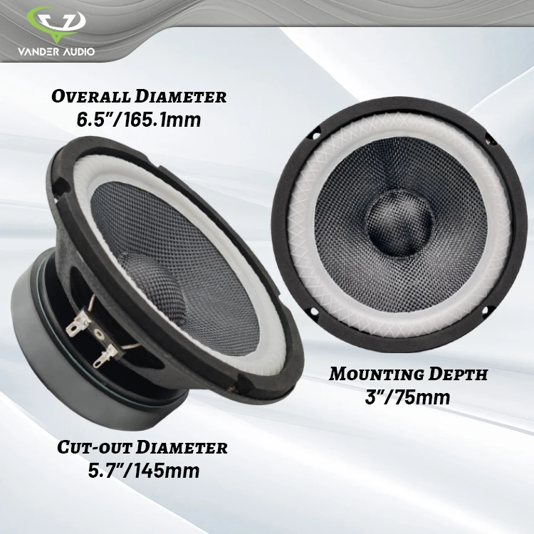 New Technology Ultra-low Distortion Waterproof Full Range 6.5 Inch Midrange Speakers For Car Truck Marine Home Line Array