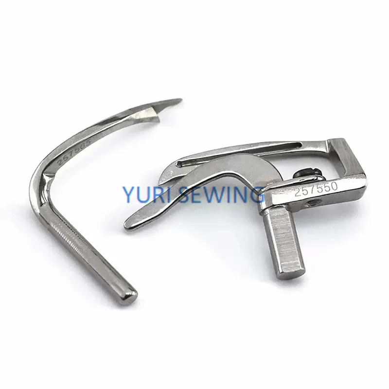 Looper superior 257565 Looper inferior, 3 agulhas, 5 roscas para Pegasus W500 W1500 W600 W200, Máquina de costura industrial Overlock, 257550
