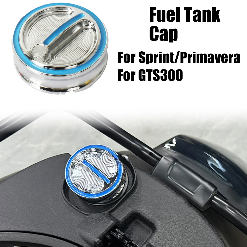 

MotorcycleNew Vented Gas Cap Fuel Tank With Logo For Vespa GTS 300 GTS300 SUPER HPE Sprint Primavera 150 SPRINT 125